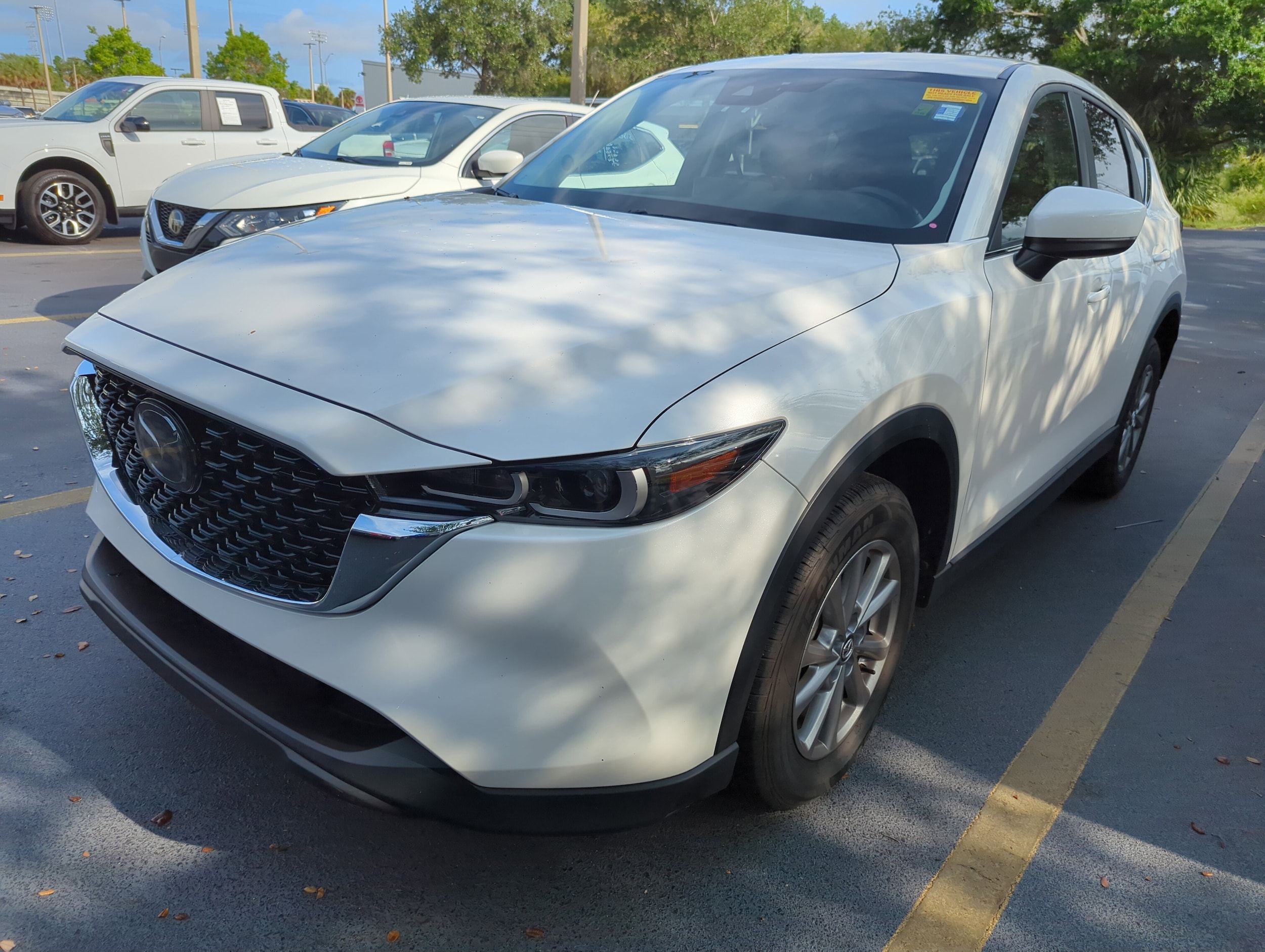 Used 2022 Mazda CX-5 S Select Package with VIN JM3KFBBM0N1574755 for sale in Clearwater, FL