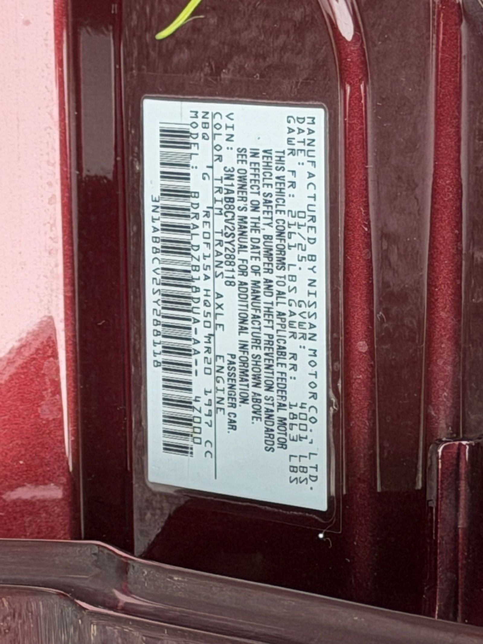 2025 Nissan Sentra SV - Photo 21