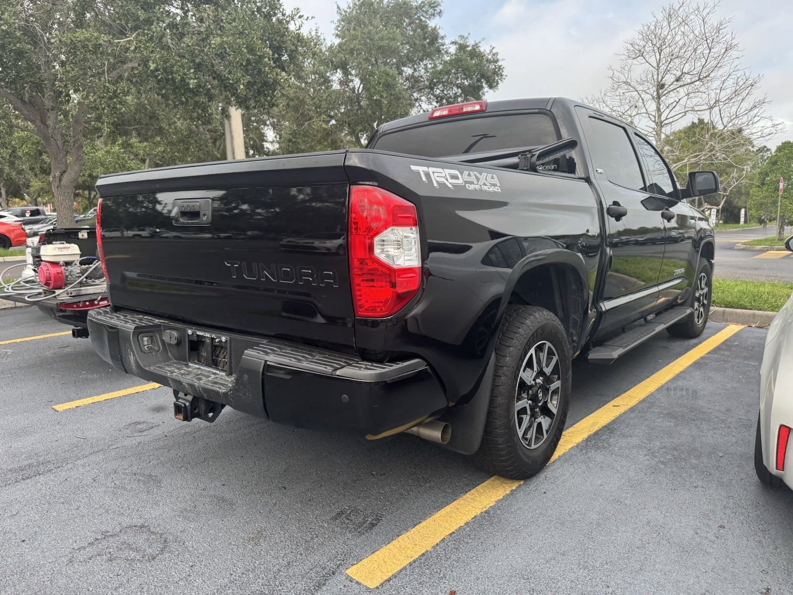 Used 2021 Toyota Tundra SR5 with VIN 5TFDY5F15MX989613 for sale in Clearwater, FL