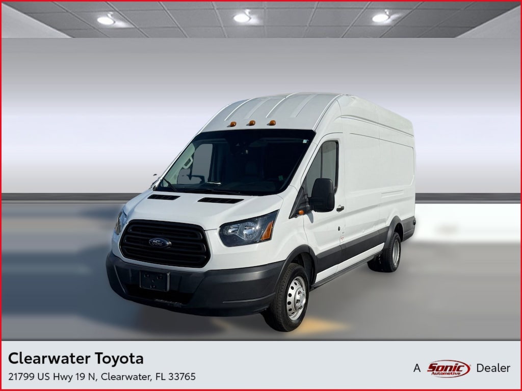 Used 2019 Ford Transit-350 T-350 HD 148 EL Hi Rf 10360 GVWR Sldng RH Dr DRW Van High Roof HD Ext. Cargo Van