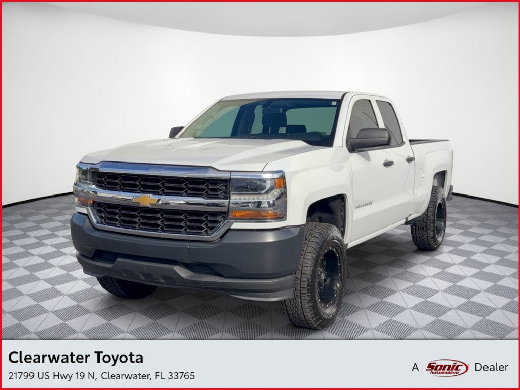 Used 2018 Chevrolet Silverado 1500 Silverado 1500 WT (2WD Double Cab 143.5 Work Truck Truck Double Cab for sale in Fort Myers