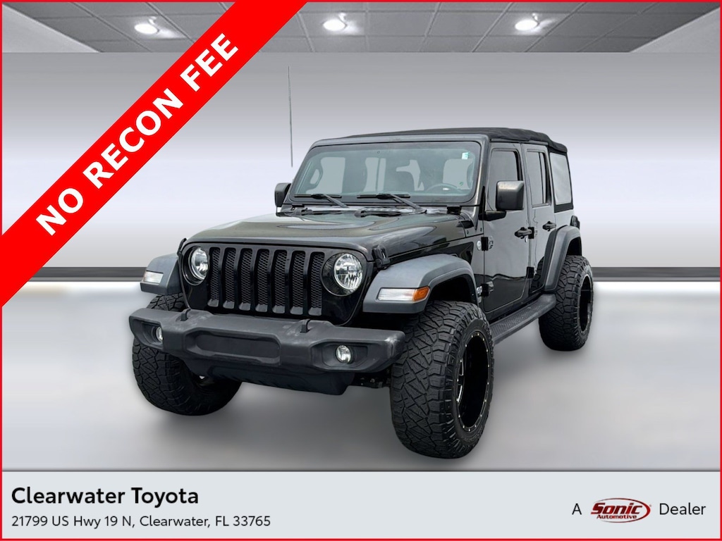 Used 2018 Jeep Wrangler Wrangler Unlimited Sport S 4x4 (Sport S 4x4) SUV