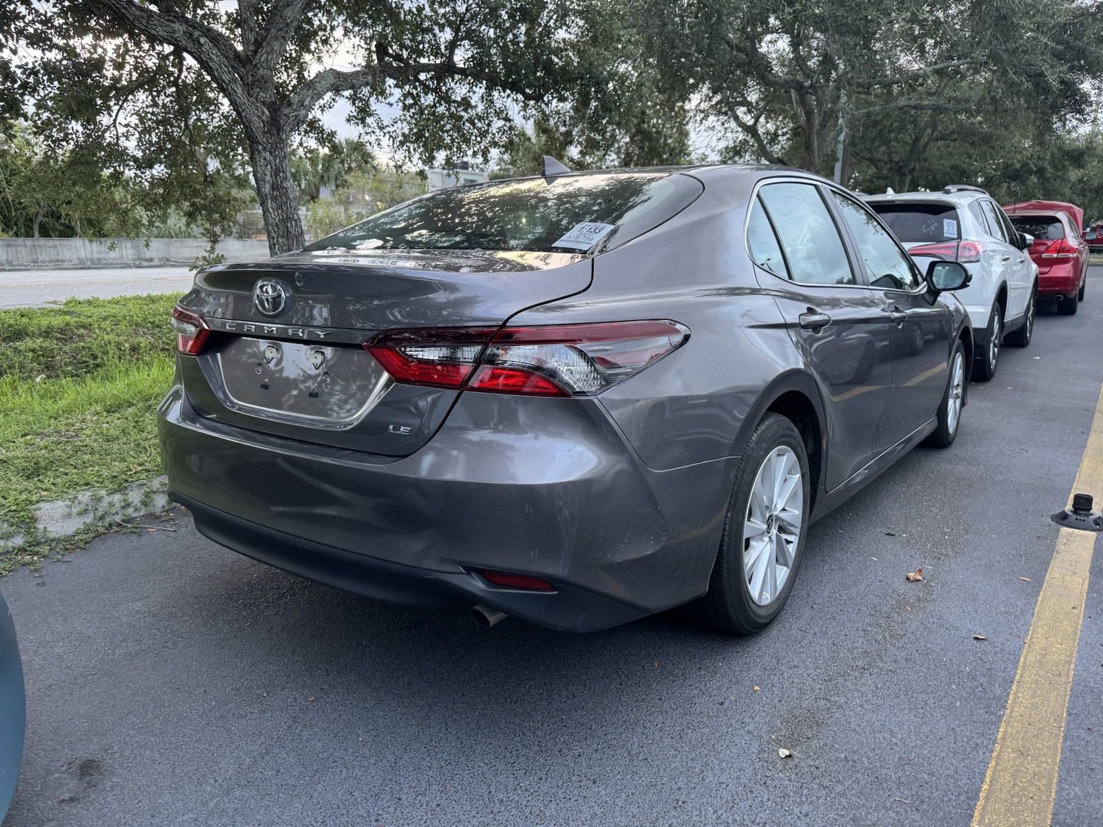 Used 2022 Toyota Camry LE with VIN 4T1C11AK3NU636956 for sale in Clearwater, FL