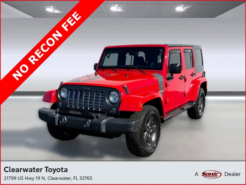 Used 2016 Jeep Wrangler JK Unlimited Freedom SUV