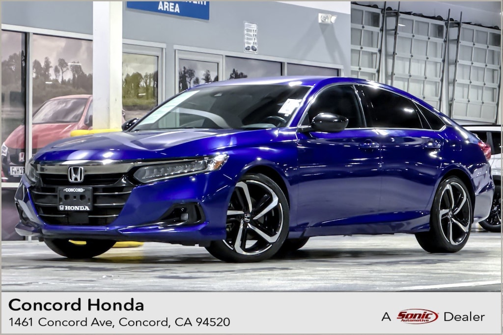 Used 2021 Honda Accord Sport 1.5T Sedan