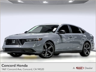 Used 2023 Honda Accord Hybrid Sport w/BSI Sedan serving San Francisco