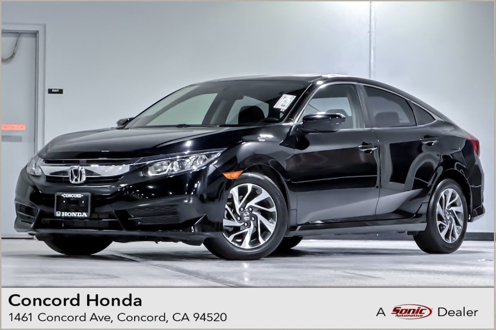 Used 2017 Honda Civic EX Sedan