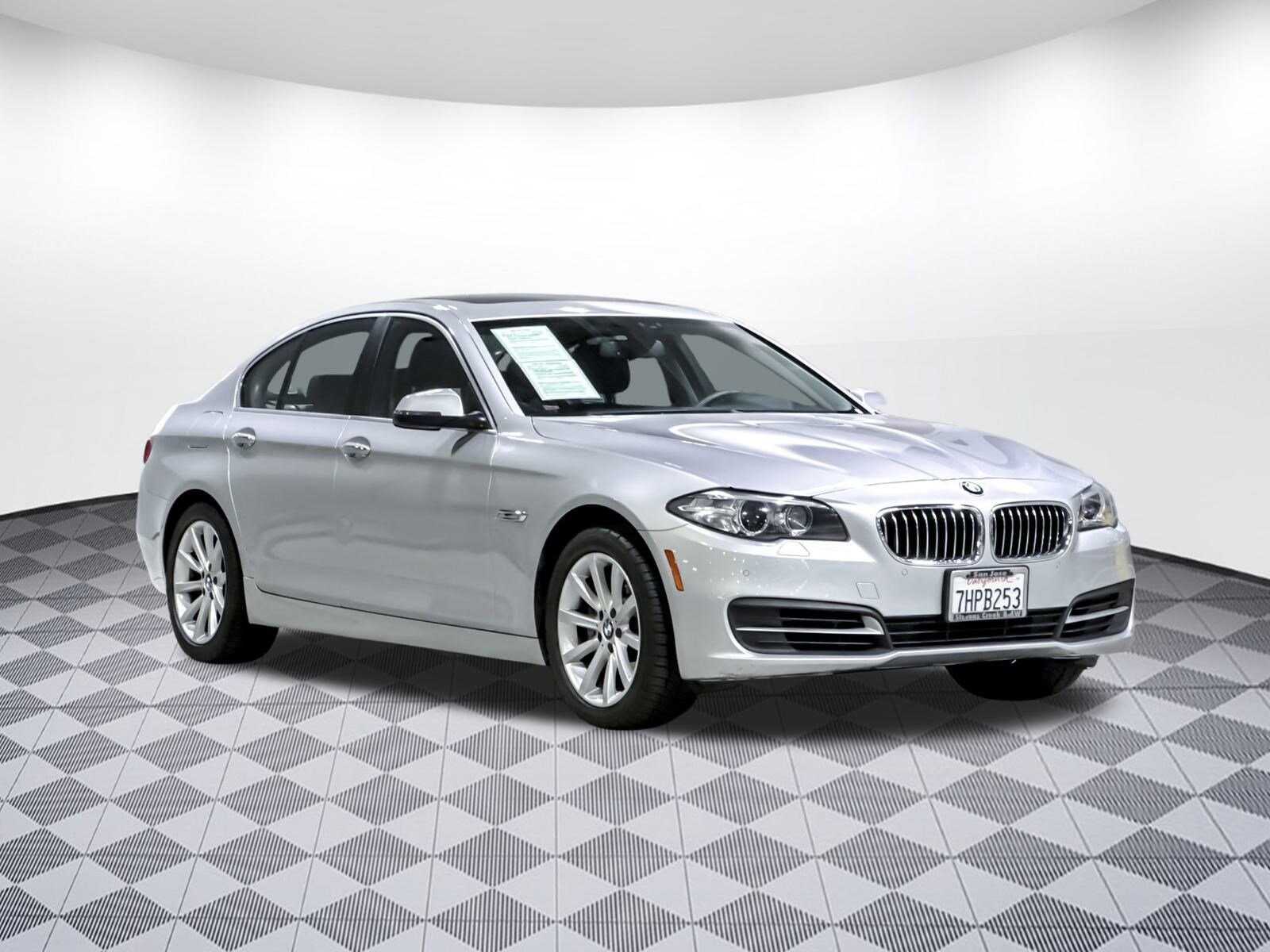 Used 2014 BMW 5 Series 535i with VIN WBA5B1C58ED481240 for sale in Concord, CA