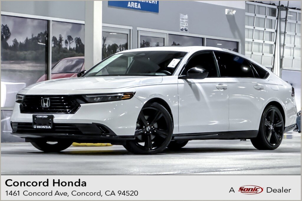 Used 2023 Honda Accord Hybrid Sport-L w/BSI Sedan