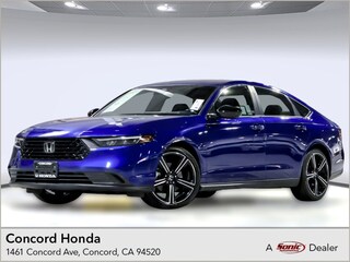 Used 2023 Honda Accord Hybrid Sport w/BSI Sedan serving San Francisco