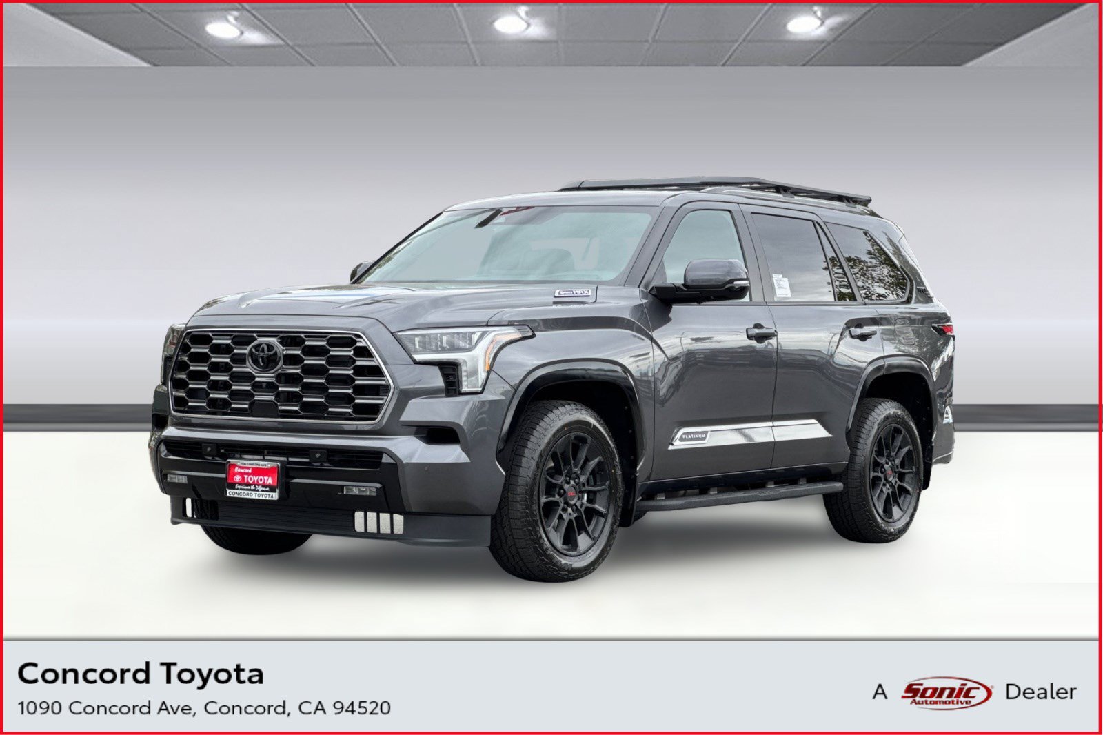 New 2026 Toyota Sequoia Platinum PLT HYBRID 4-Wheel Drive