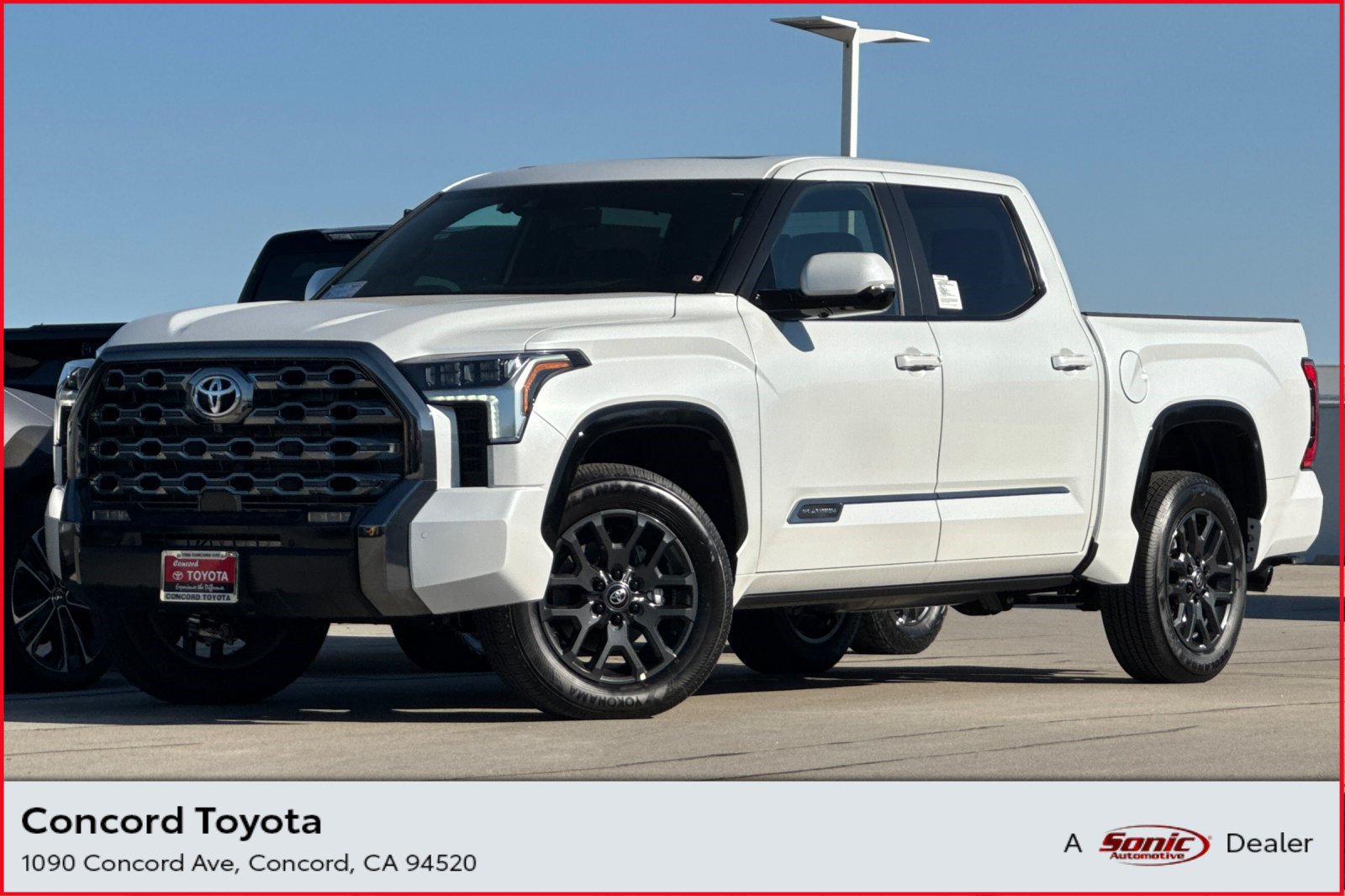 New 2026 Toyota Tundra Platinum PLATINUM CREWMAX 5.5 4-Wheel Drive