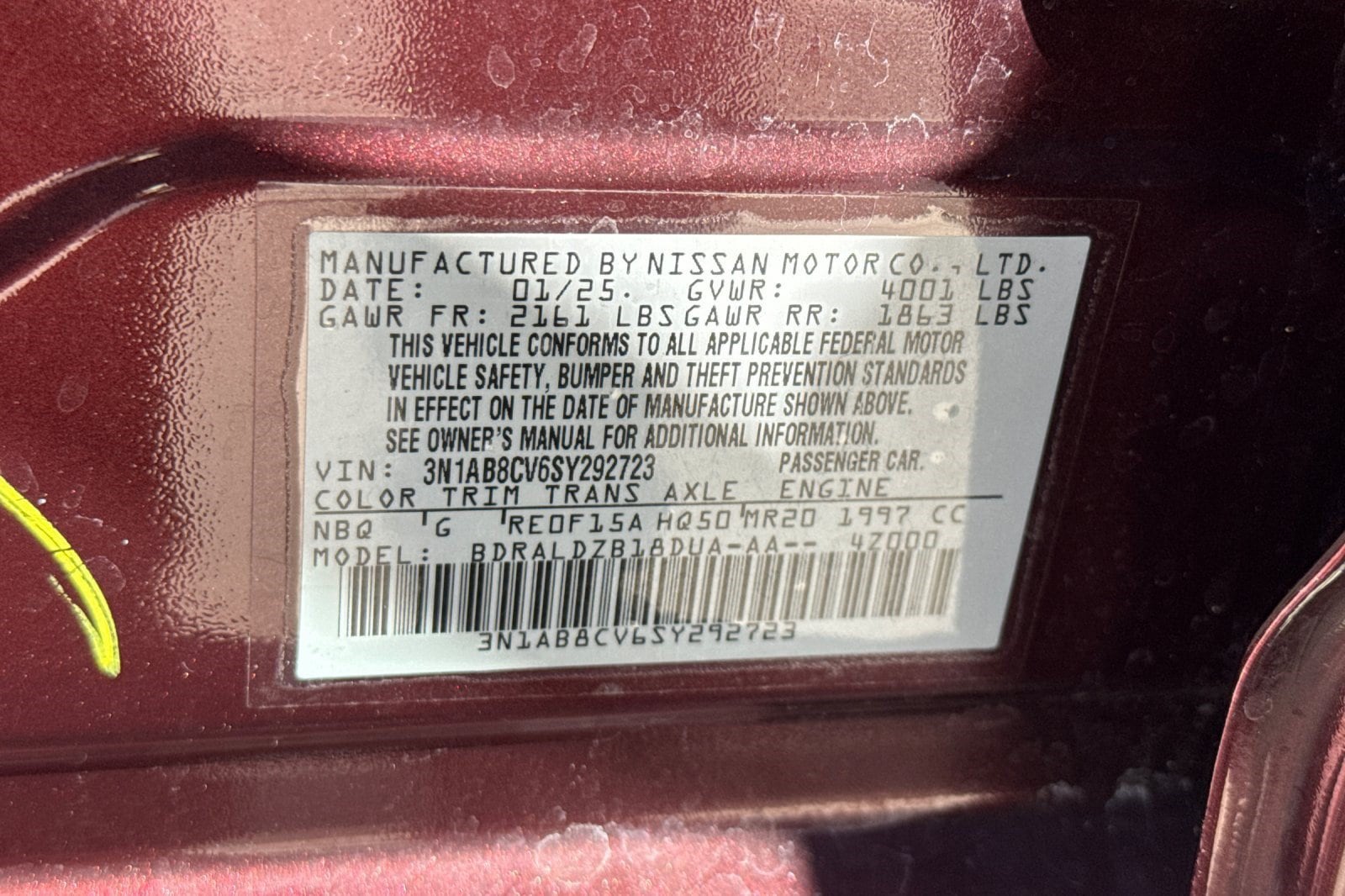 2025 Nissan Sentra SV - Photo 27