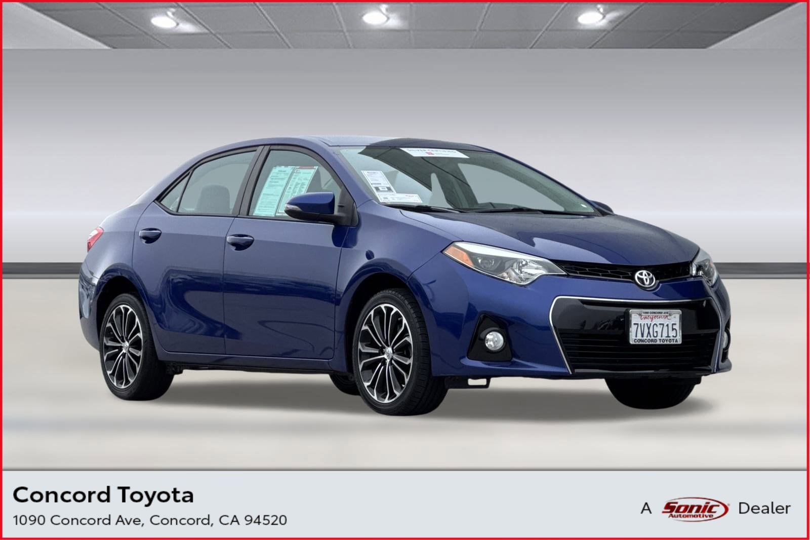 2016 Toyota Corolla S Plus
