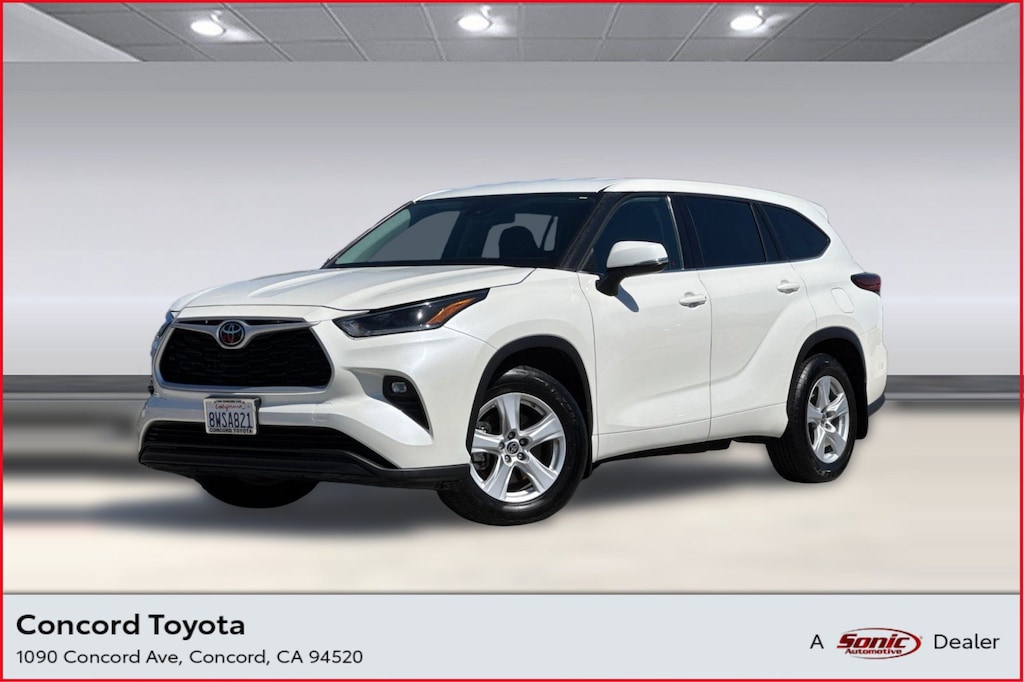 Certified 2021 Toyota Highlander LE SUV