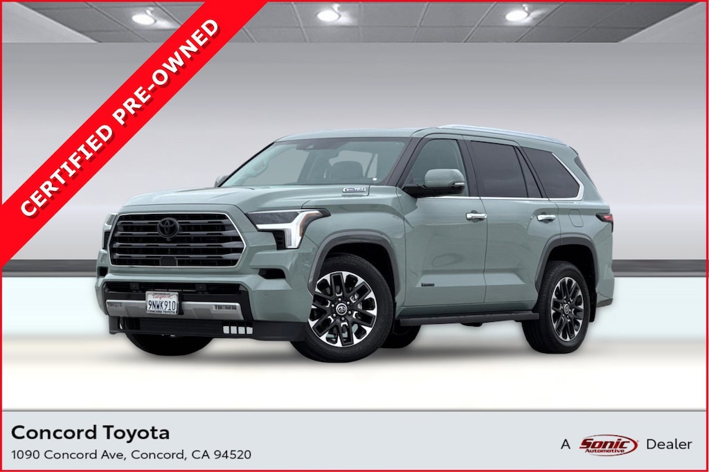 Certified 2024 Toyota Sequoia Limited SUV