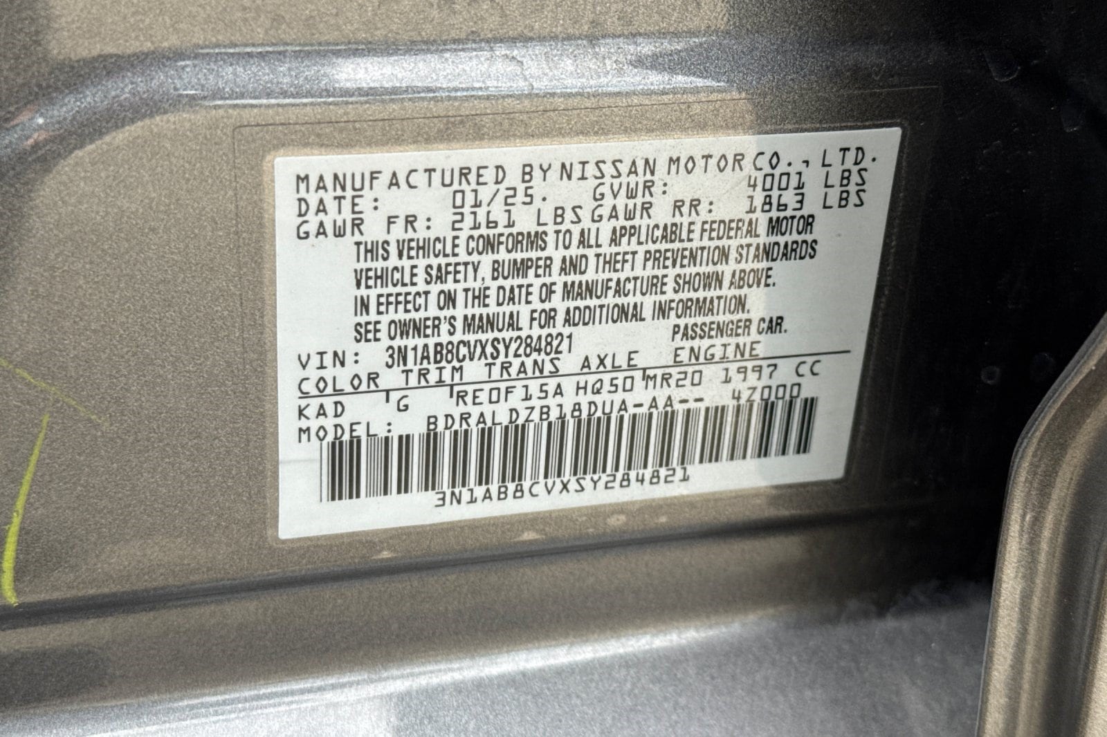 2025 Nissan Sentra SV - Photo 24