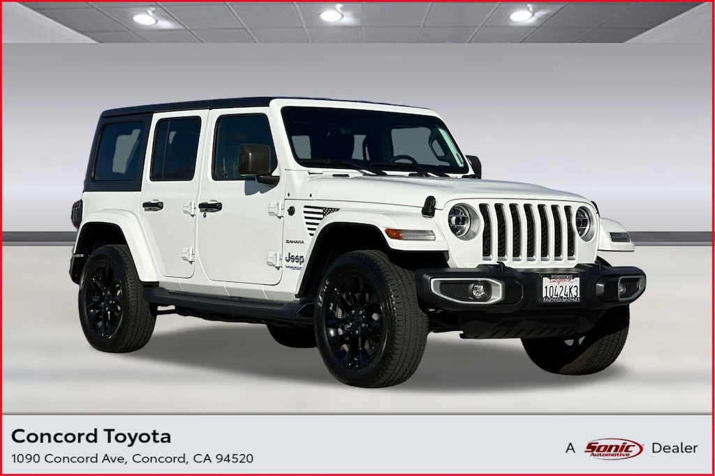 Used 2021 Jeep Wrangler 4xe Unlimited Sahara SUV