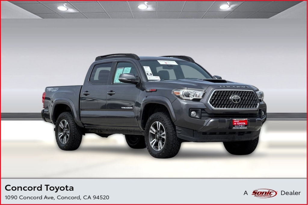 Certified 2019 Toyota Tacoma TRD Sport Truck Double Cab