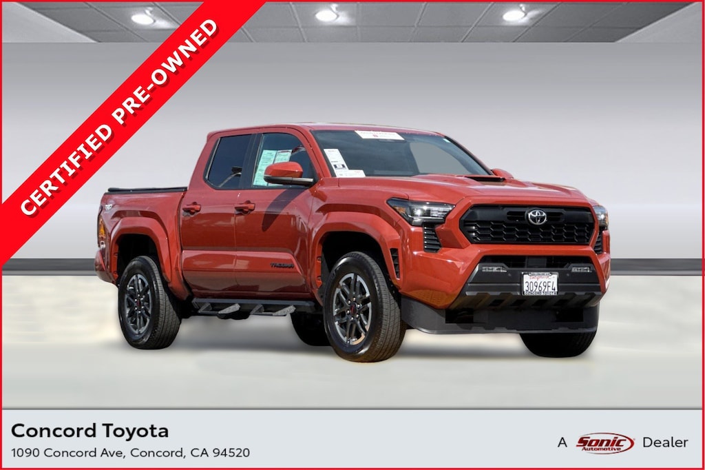 Certified 2025 Toyota Tacoma TRD Sport Truck Double Cab