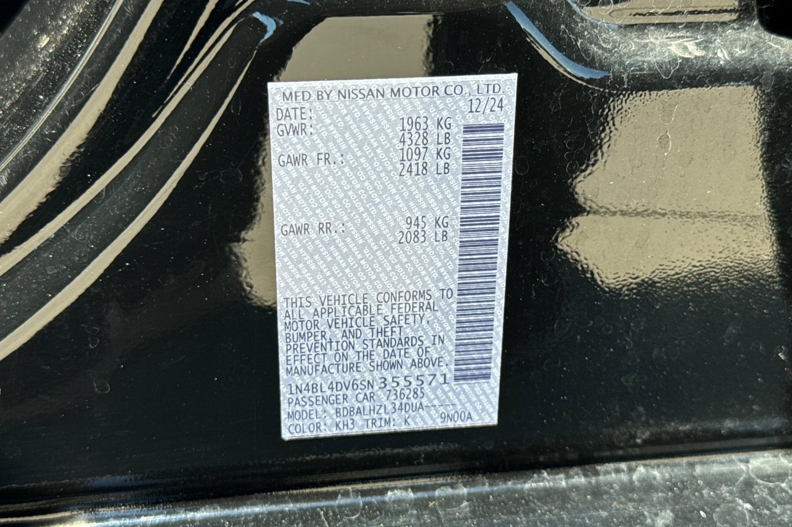 2025 Nissan Altima SV - Photo 28