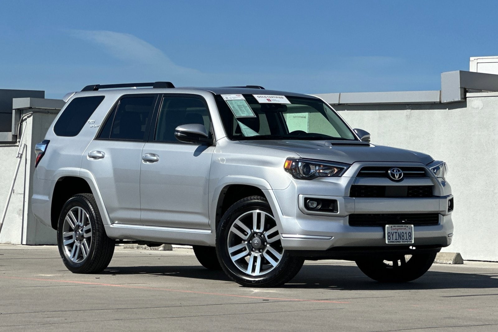 Certified 2022 Toyota 4Runner TRD Sport with VIN JTESU5JR6N5980654 for sale in Concord, CA