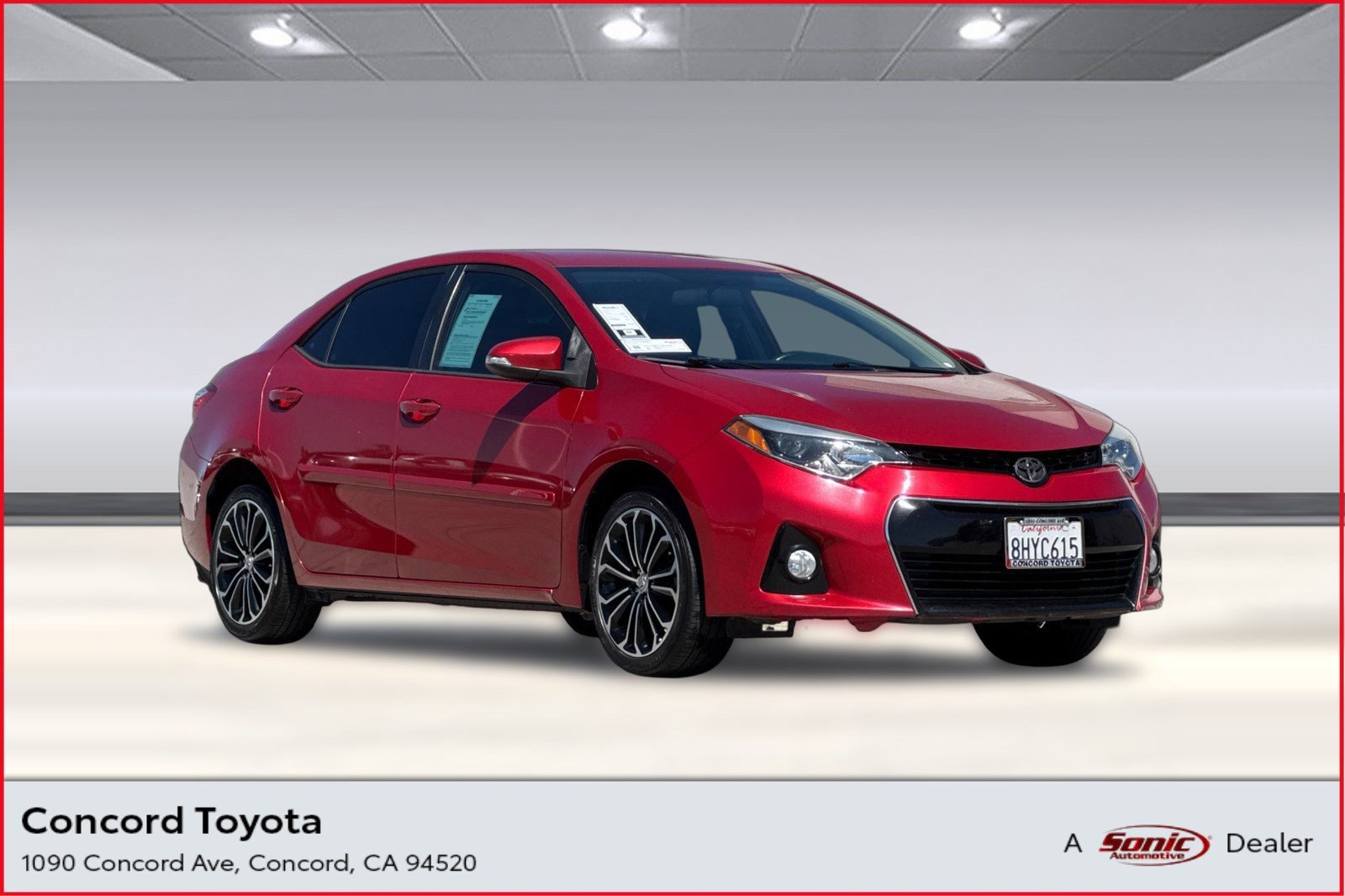 2015 Toyota Corolla S Plus