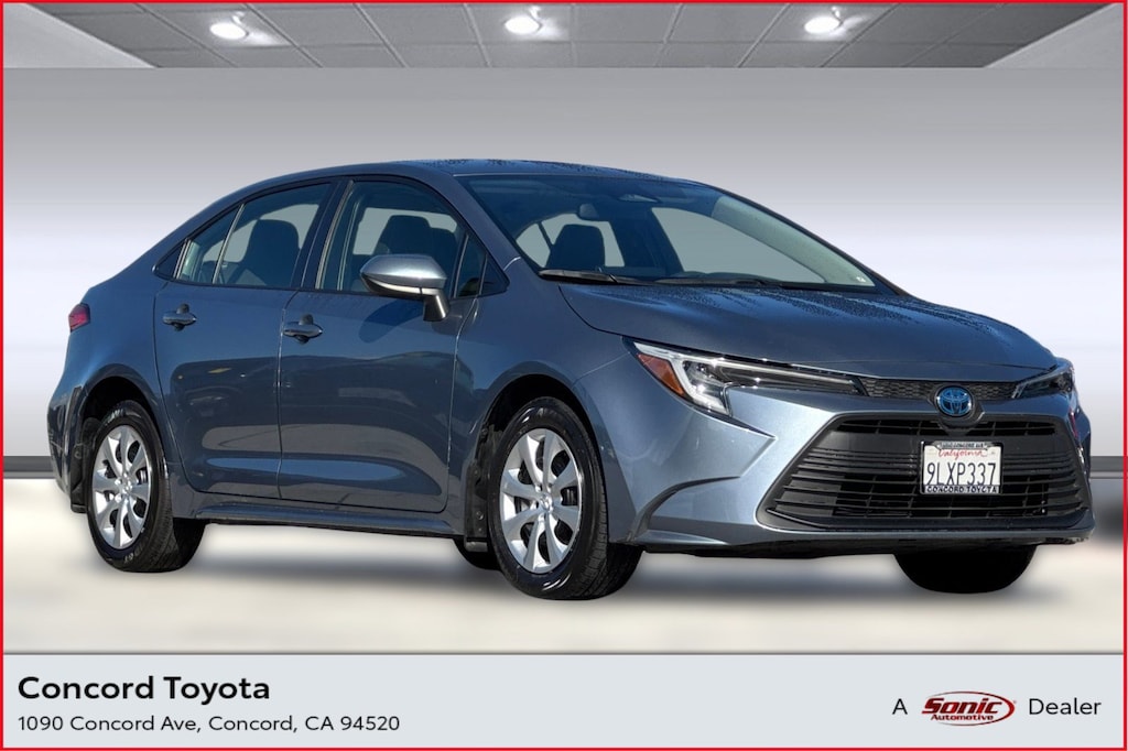Certified 2024 Toyota Corolla Hybrid Hybrid LE Sedan