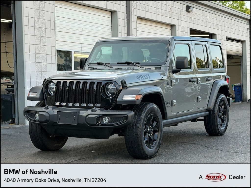 Used 2022 Jeep Wrangler Unlimited Willys SUV