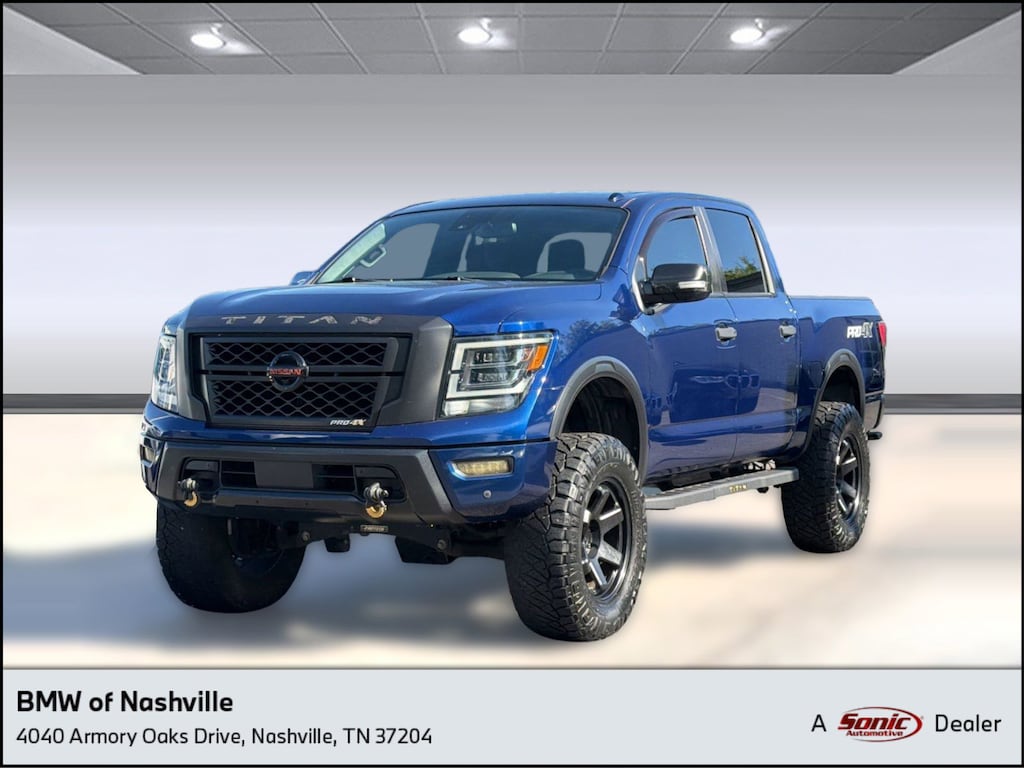 Used 2021 Nissan Titan PRO-4X Truck Crew Cab