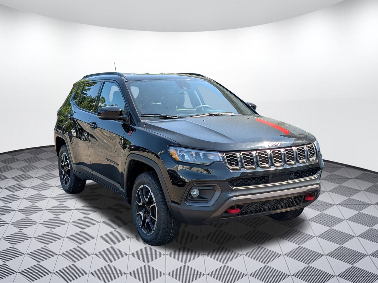 Used 2024 Jeep Compass Trailhawk with VIN 3C4NJDDN2RT137229 for sale in Nashville, TN