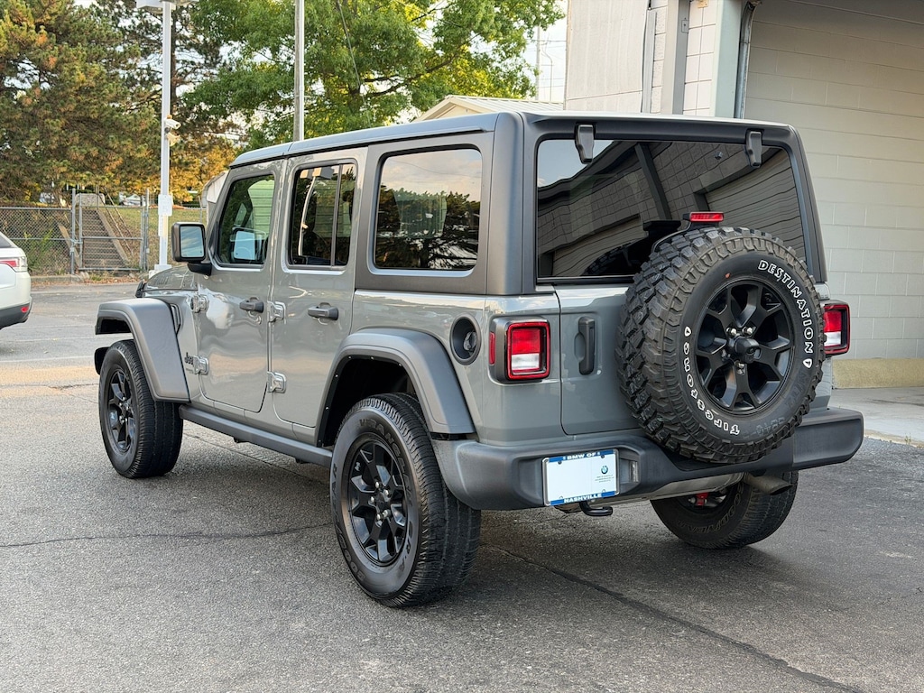 Used 2022 Jeep Wrangler Unlimited Willys SUV