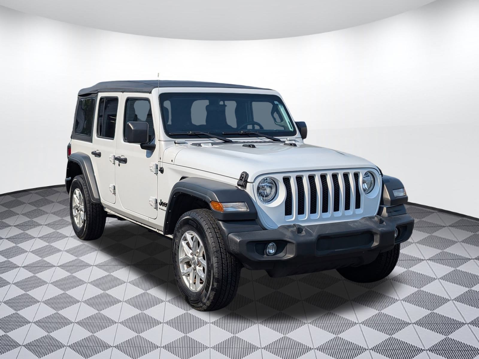 Used 2023 Jeep Wrangler 4-Door Sport S with VIN 1C4HJXDN5PW672075 for sale in Nashville, TN