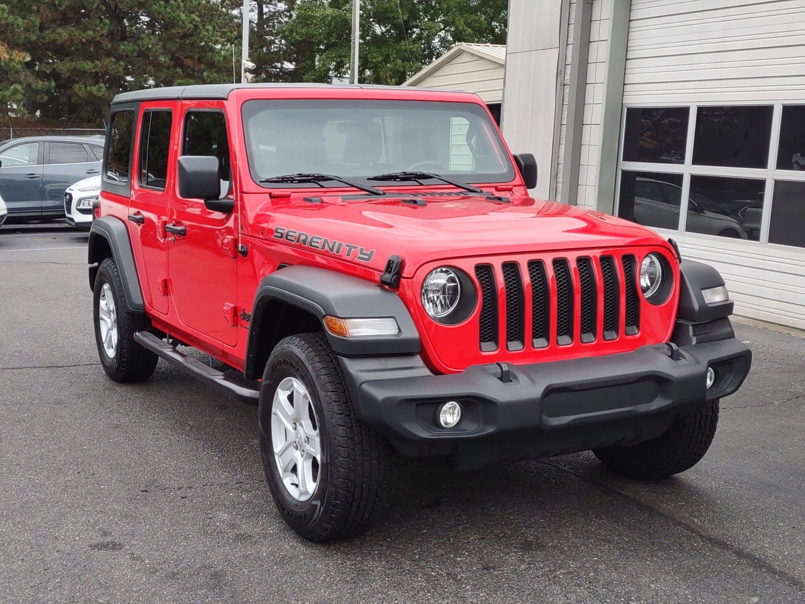 Used 2023 Jeep Wrangler 4-Door Sport S with VIN 1C4HJXDN1PW540950 for sale in Nashville, TN