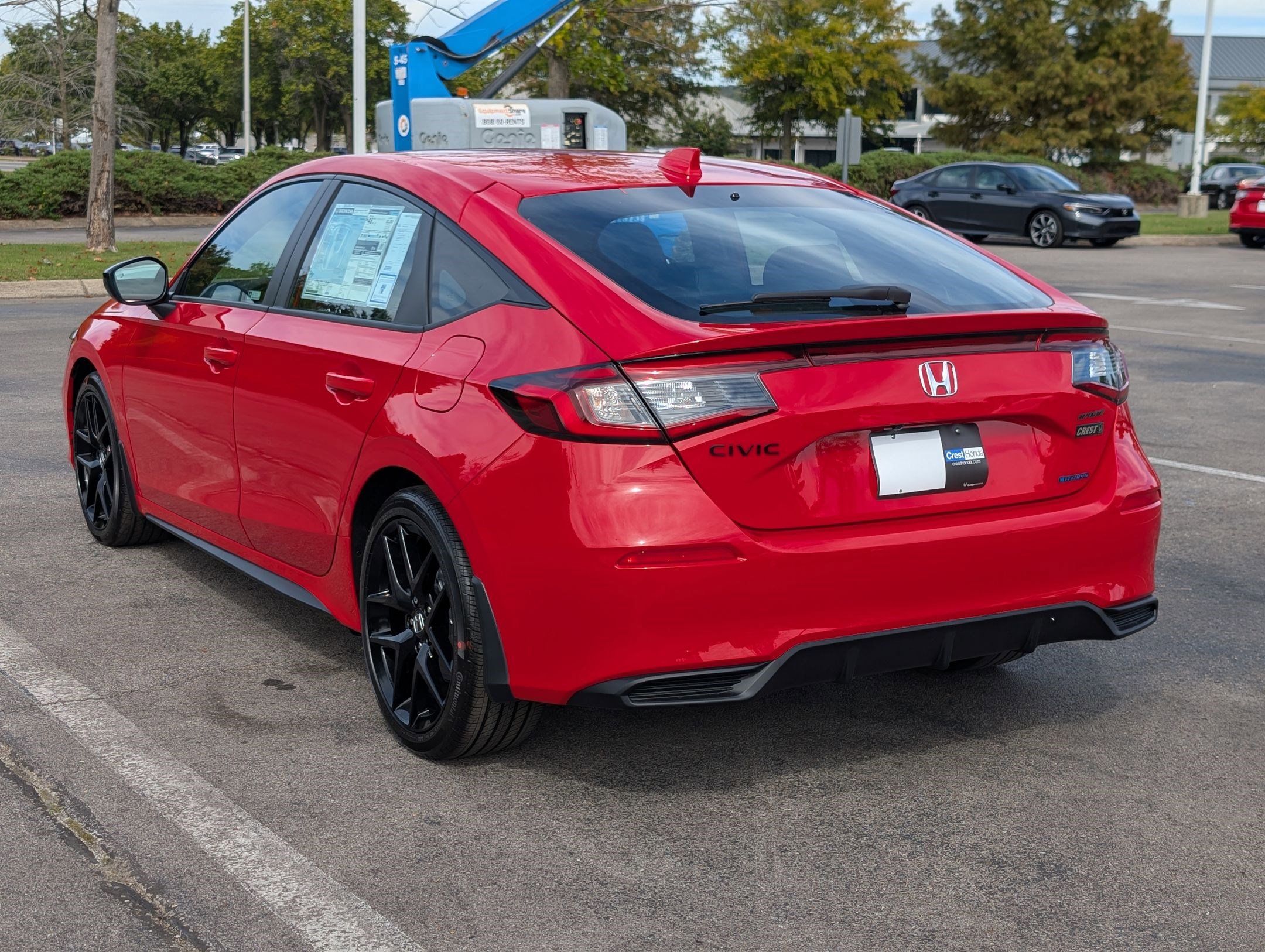 2026 Honda Civic Hybrid Sport Hatchback photo 3