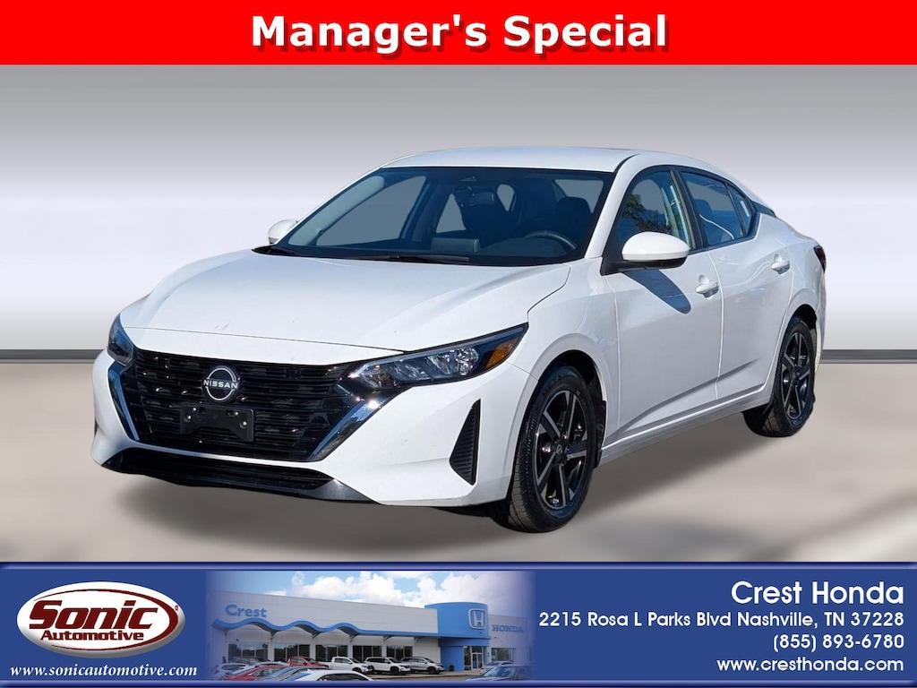 Used 2024 Nissan Sentra SV Sedan