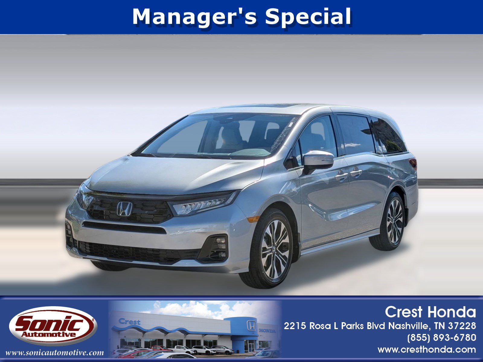 2026 Honda Odyssey Elite's photo