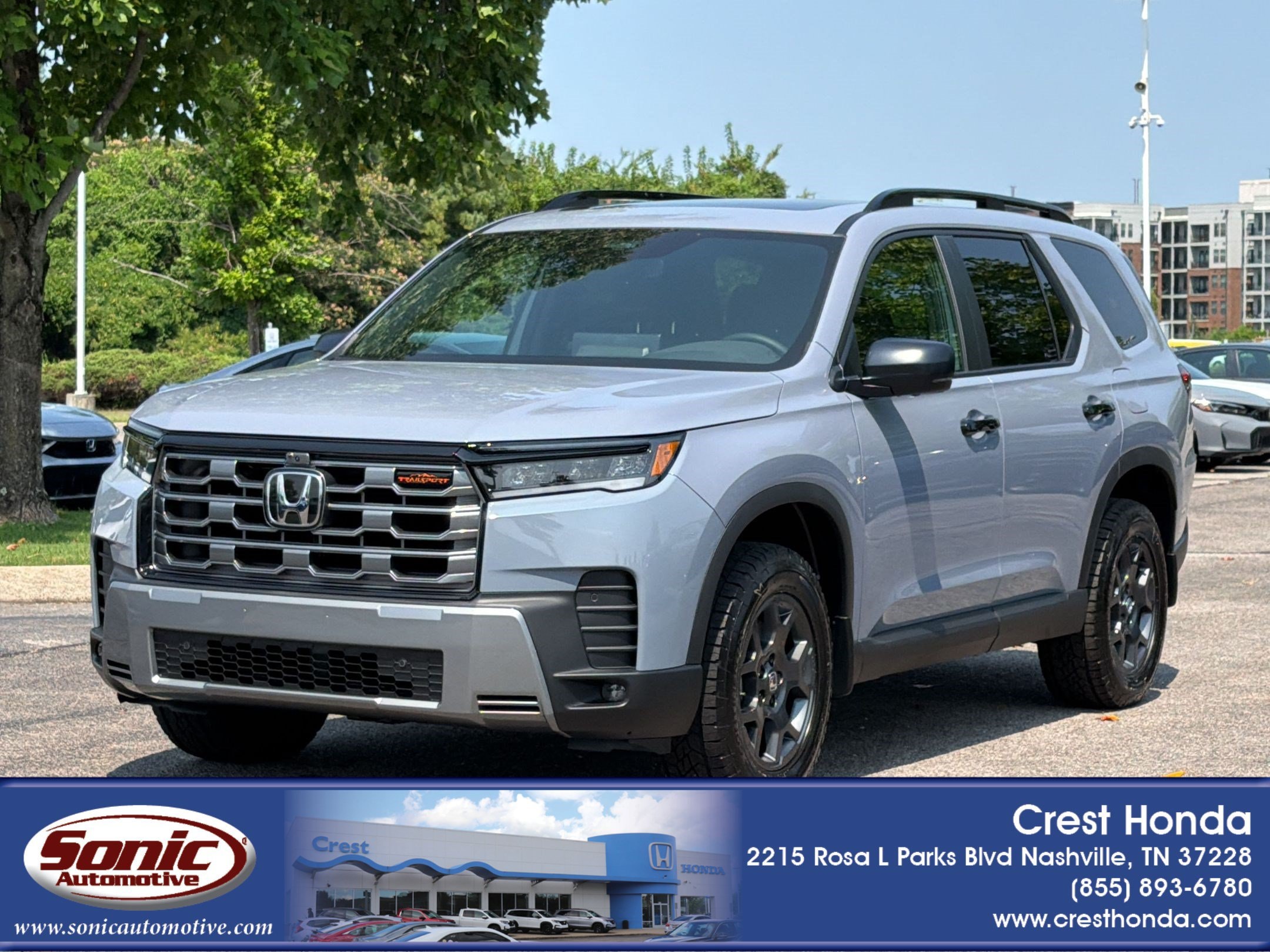 New 2026 Honda Pilot TrailSport