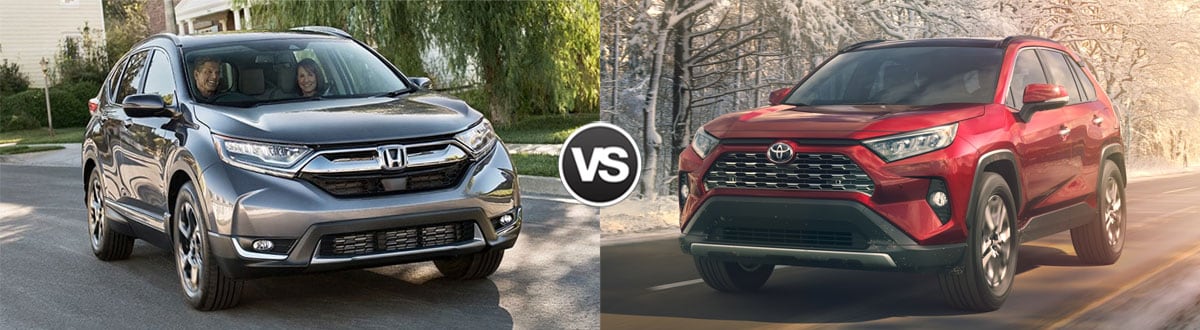 2019 Honda CR-V vs 2019 Toyota RAV4