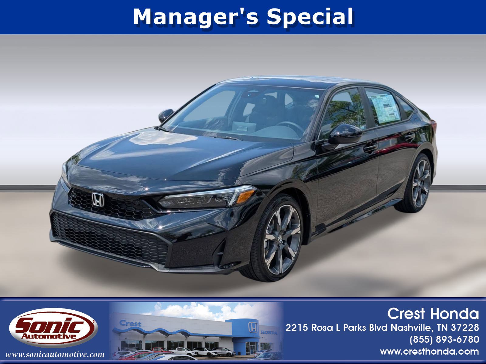 2026 Honda Civic Sport Touring's photo