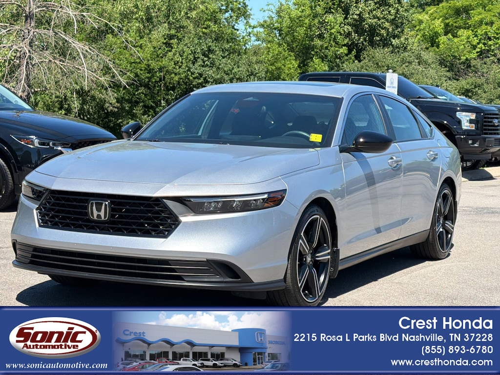 Certified 2025 Honda Accord Hybrid Sport Sedan