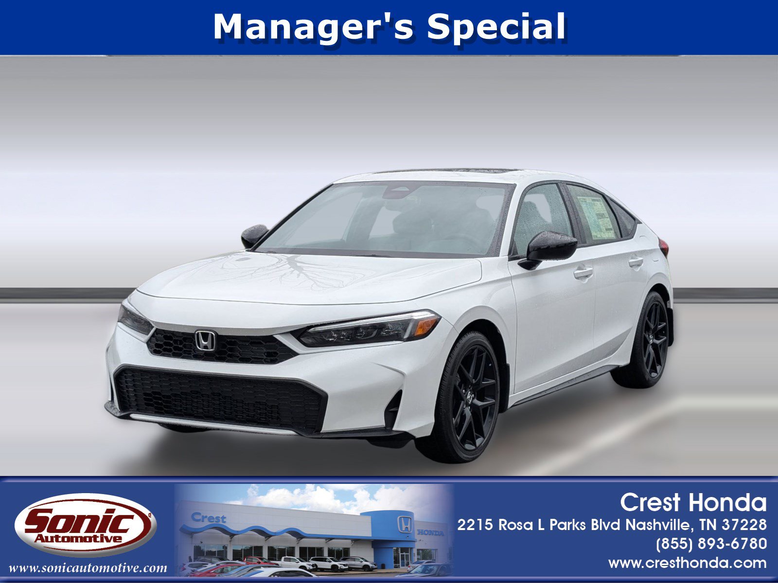 2026 Honda Civic Hatchback Sport's photo