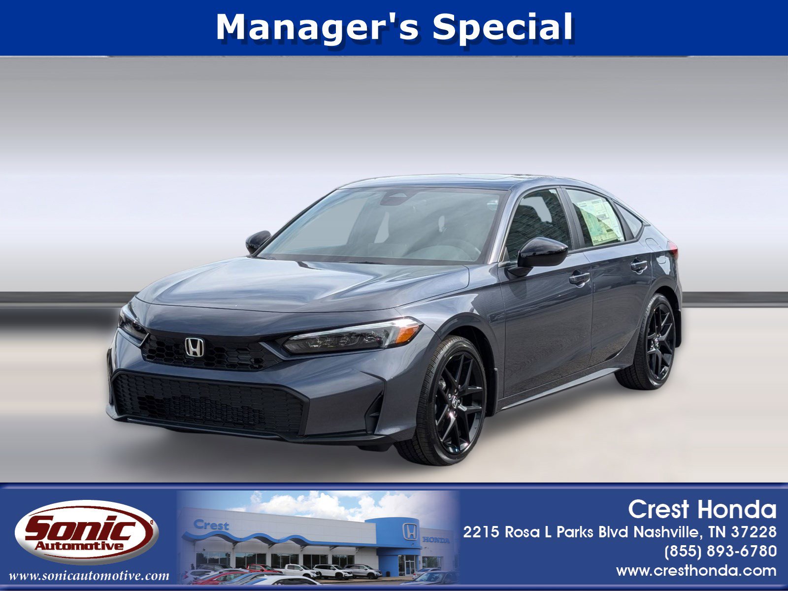 2026 Honda Civic Sport's photo