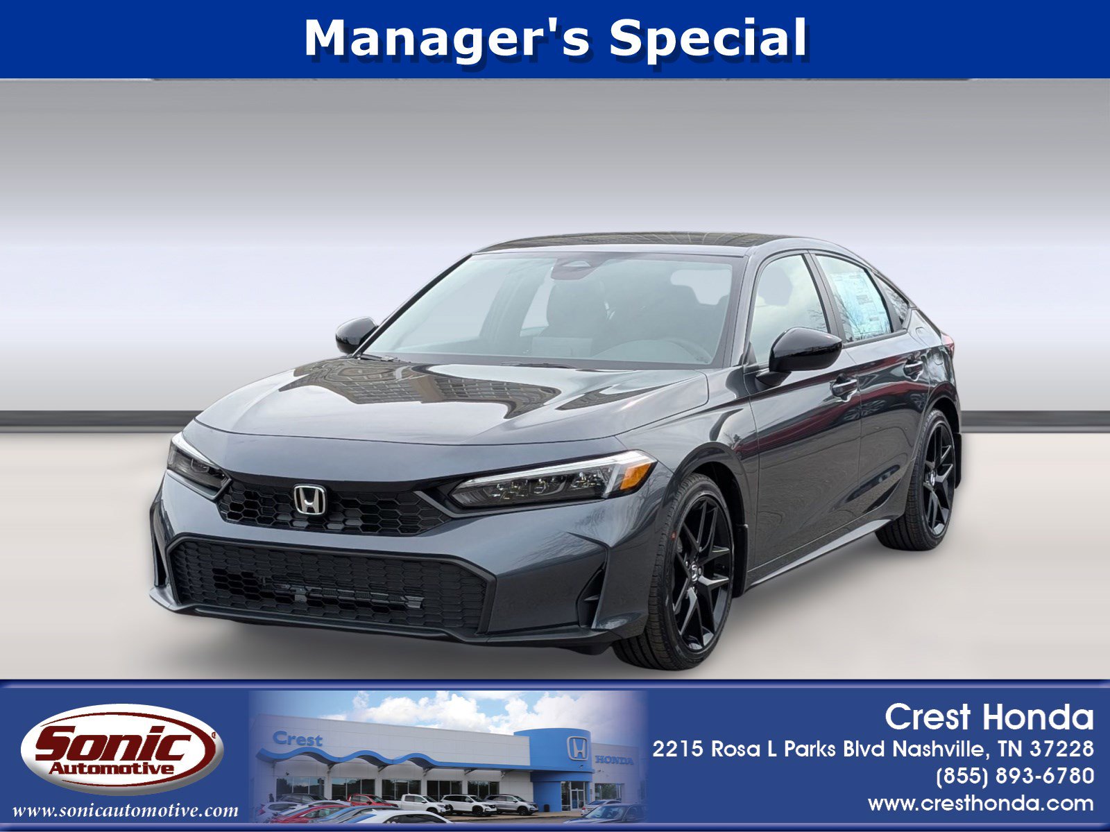 2026 Honda Civic Sport CVT's photo