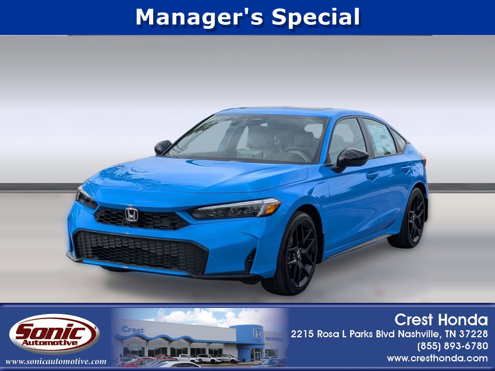 2026 Honda Civic Sport's photo