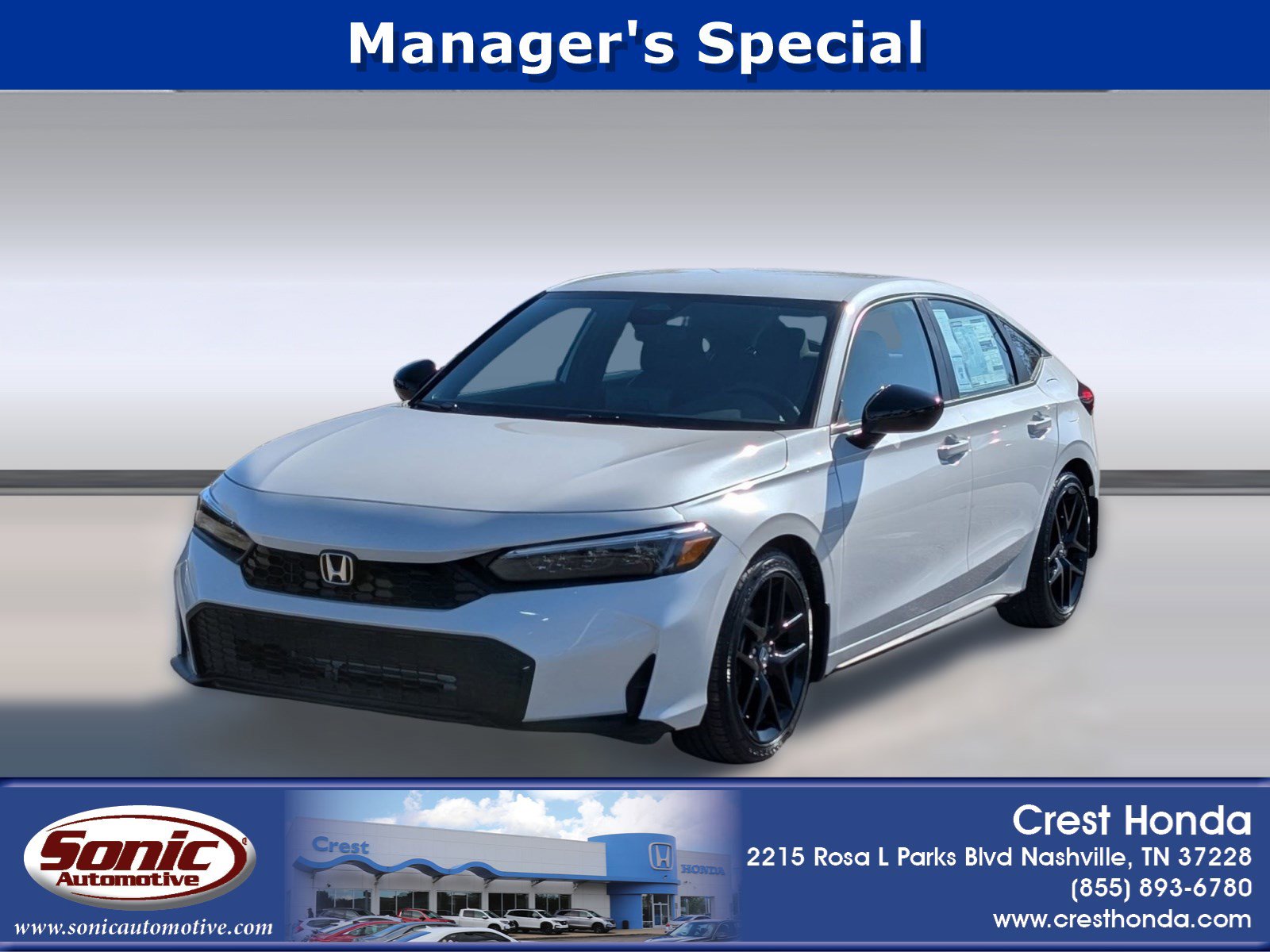 2026 Honda Civic Sport CVT's photo