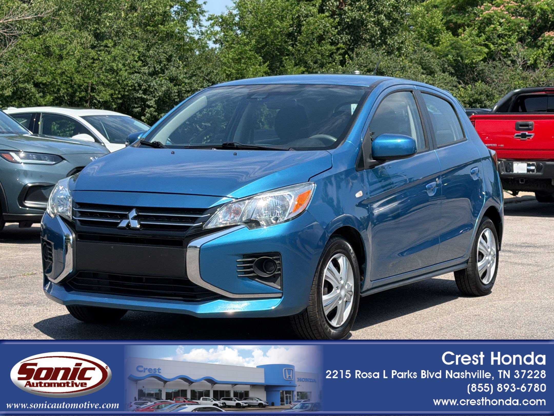 2021 Mitsubishi Mirage ES CVT's photo