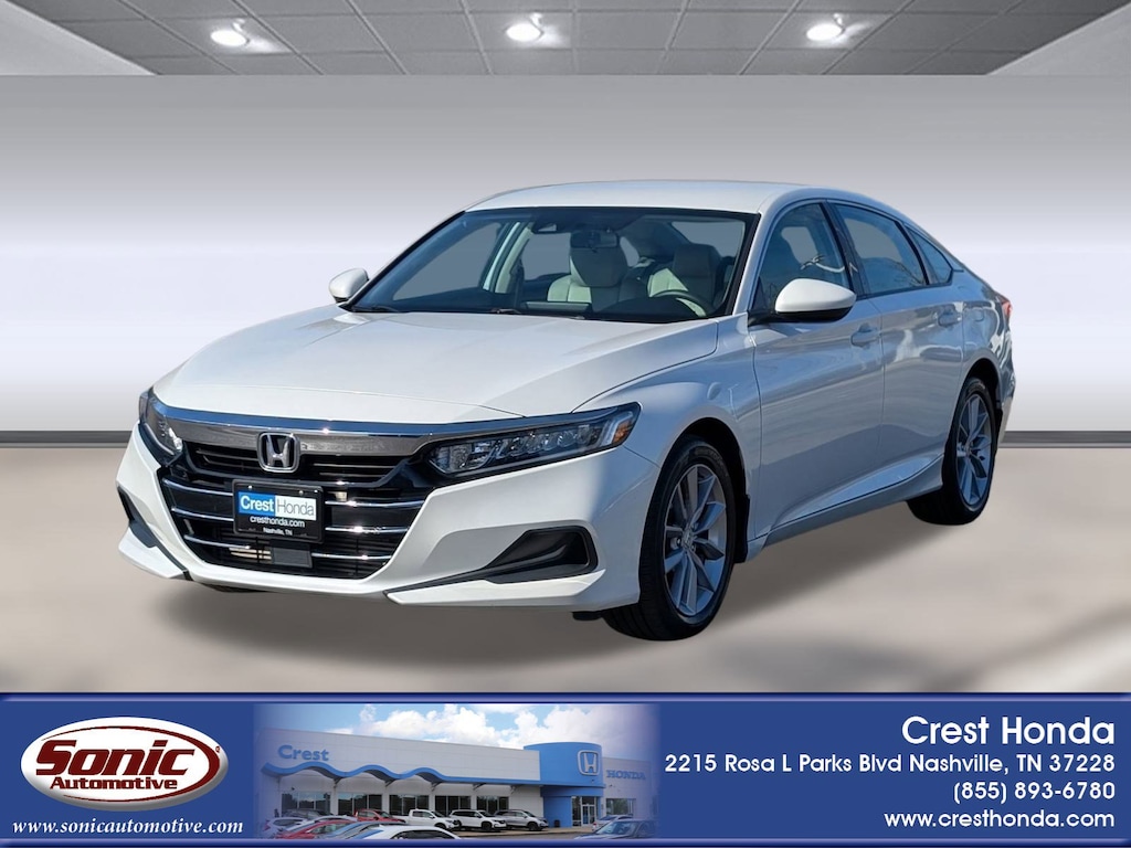 Certified 2021 Honda Accord LX Sedan