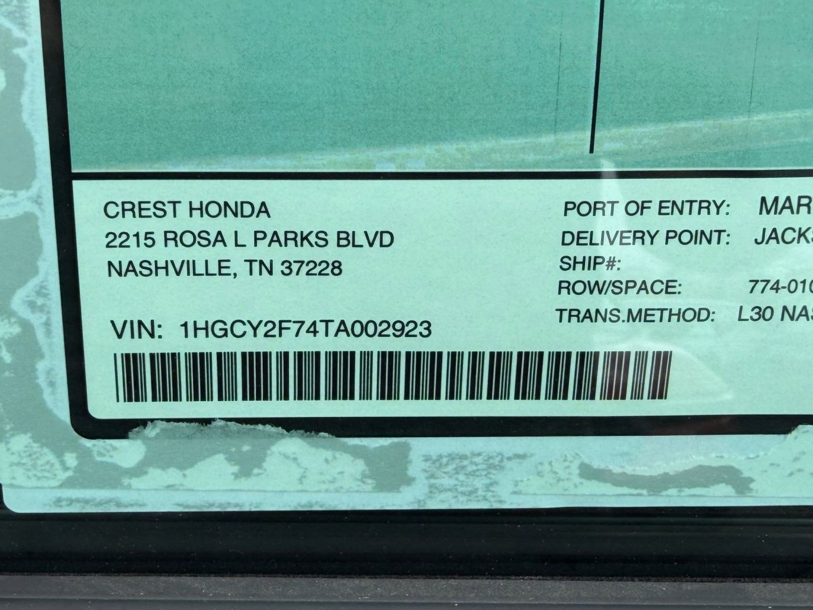 2026 Honda Accord Hybrid Sport-L - Photo 20