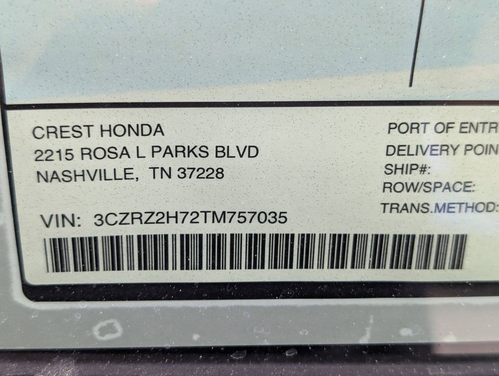 2026 Honda HR-V EX-L - Photo 22